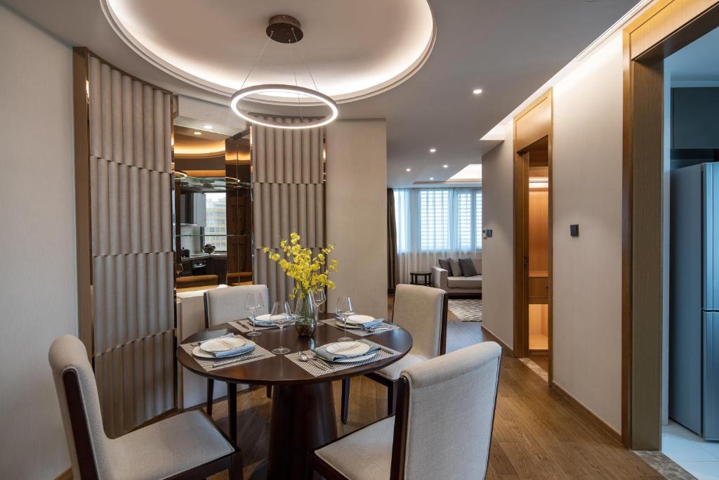 Апартаменты (Апартаменты с 2 спальнями), Somerset Emerald City Suzhou