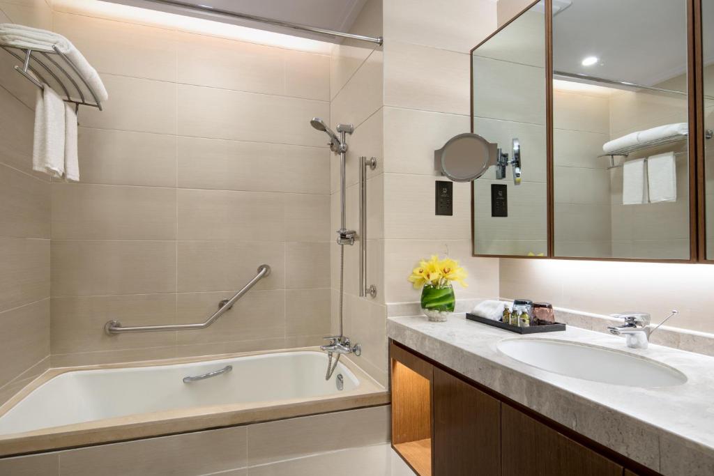 Апартаменты (Апартаменты с 2 спальнями), Somerset Emerald City Suzhou