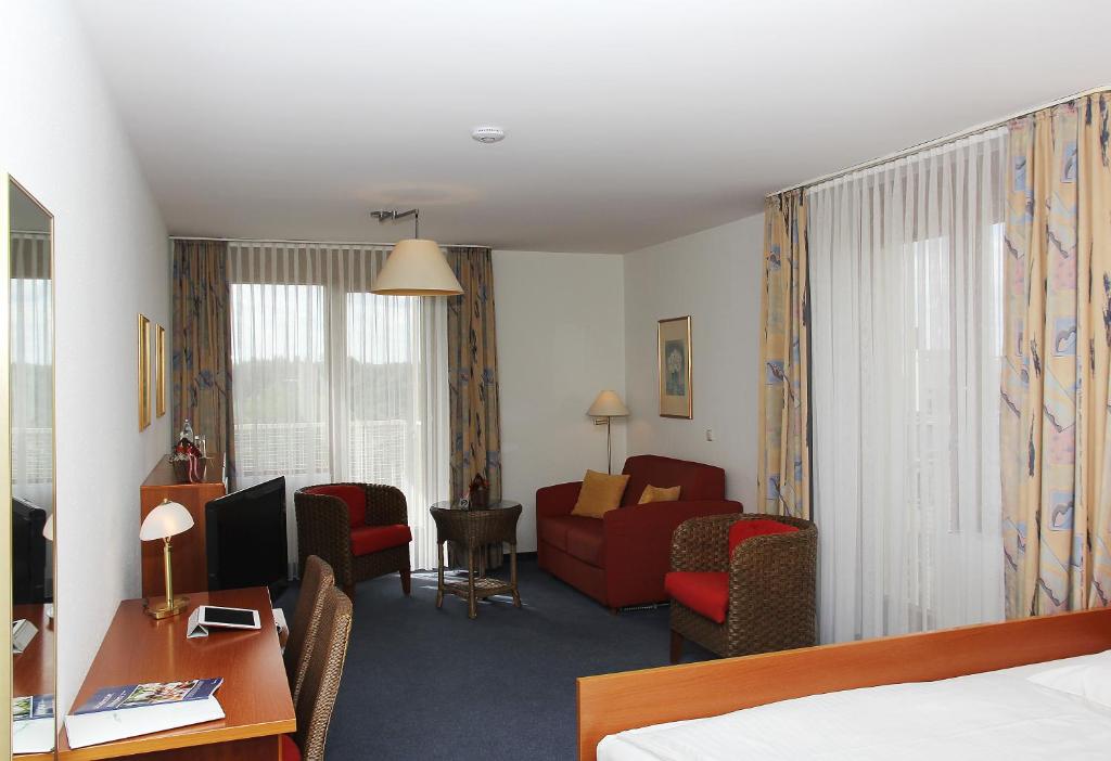 Студио (Двухместный номер с 2 отдельными кроватями), Hotel Gästehaus Forum am Westkreuz