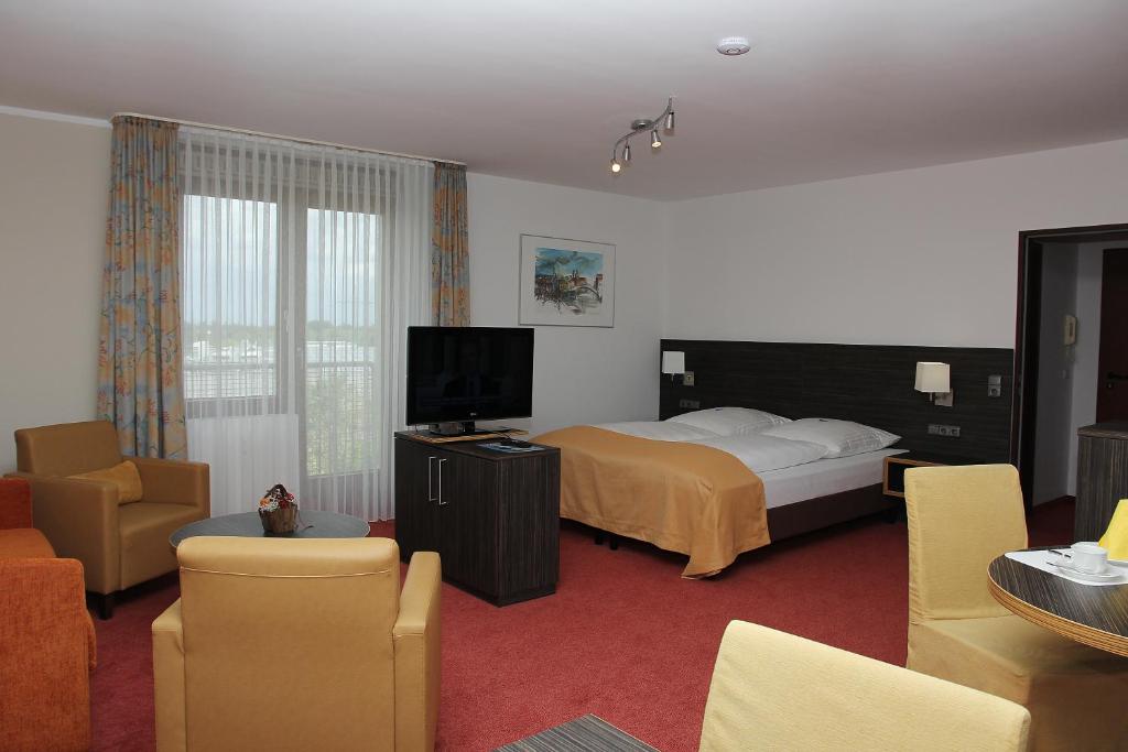 Студио (Апартаменты-студио (для 2 взрослых)), Hotel Gästehaus Forum am Westkreuz