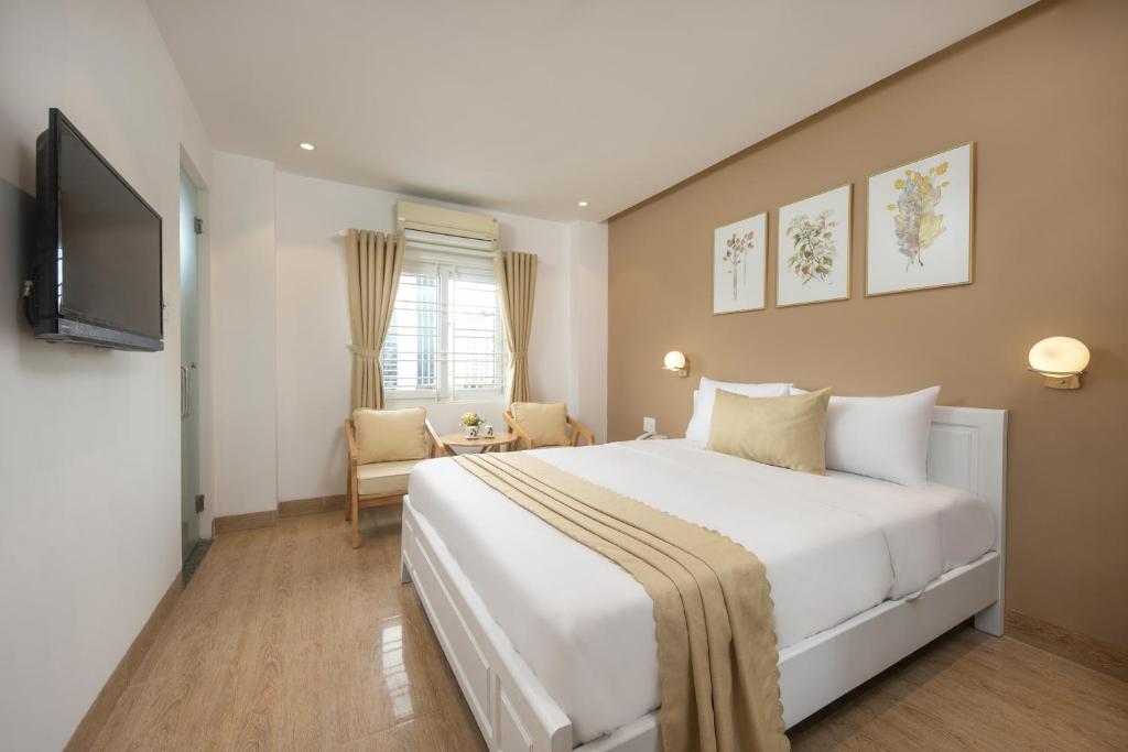 Двухместный (Номер Делюкс с кроватью размера «king-size»), Gold Beach Hotel