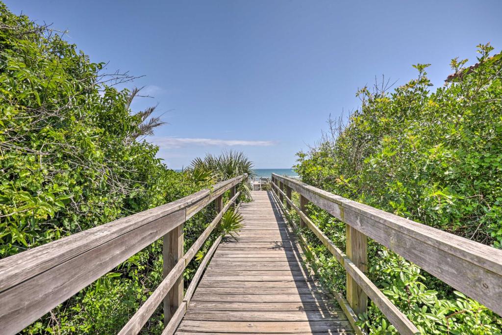 Coastal Getaway with Porch 1 Block to Beach! photo 2