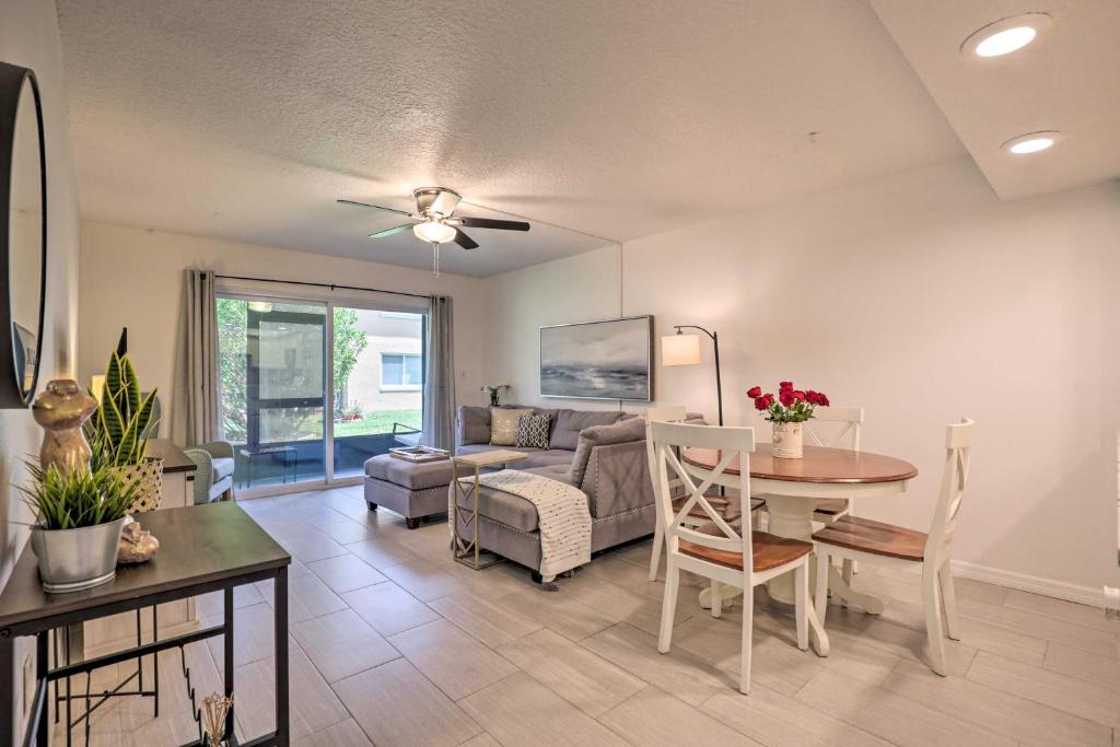 Coastal Getaway with Porch 1 Block to Beach! photo 4
