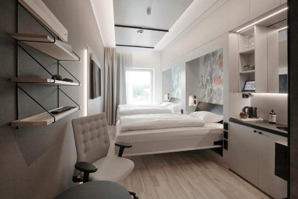 Двухместный (Двухместный номер «Комфорт» с 2 отдельными кроватями), VALO Hotel Helsinki