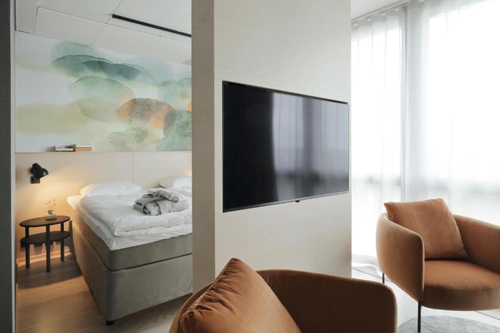 Трехместный (Трехместный номер Делюкс), VALO Hotel Helsinki