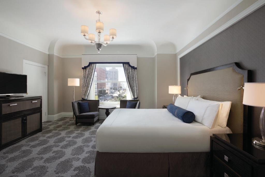 Двухместный (Номер с кроватью размера «king-size» и видом на город), Fairmont San Francisco
