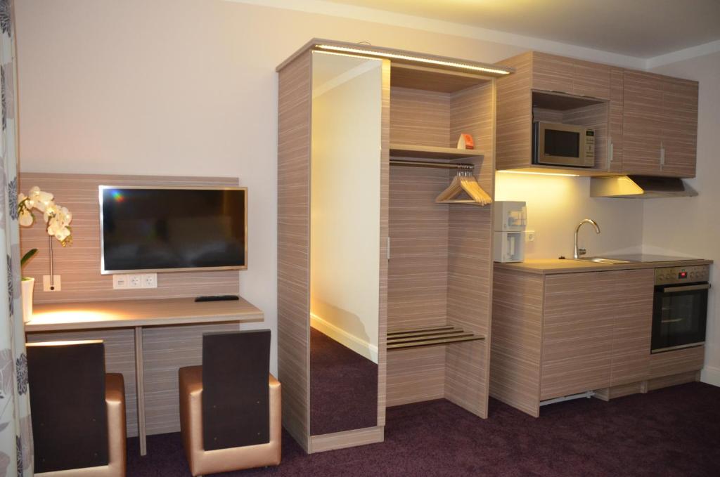 Двухместный (Двухместный номер «Комфорт» с 1 кроватью), my Apartment Hotel