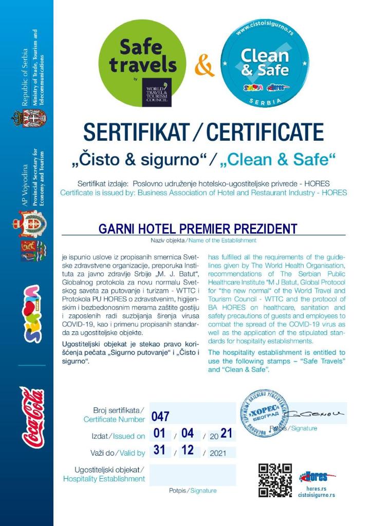 Premier Prezident Garni Hotel and Spa photo 1