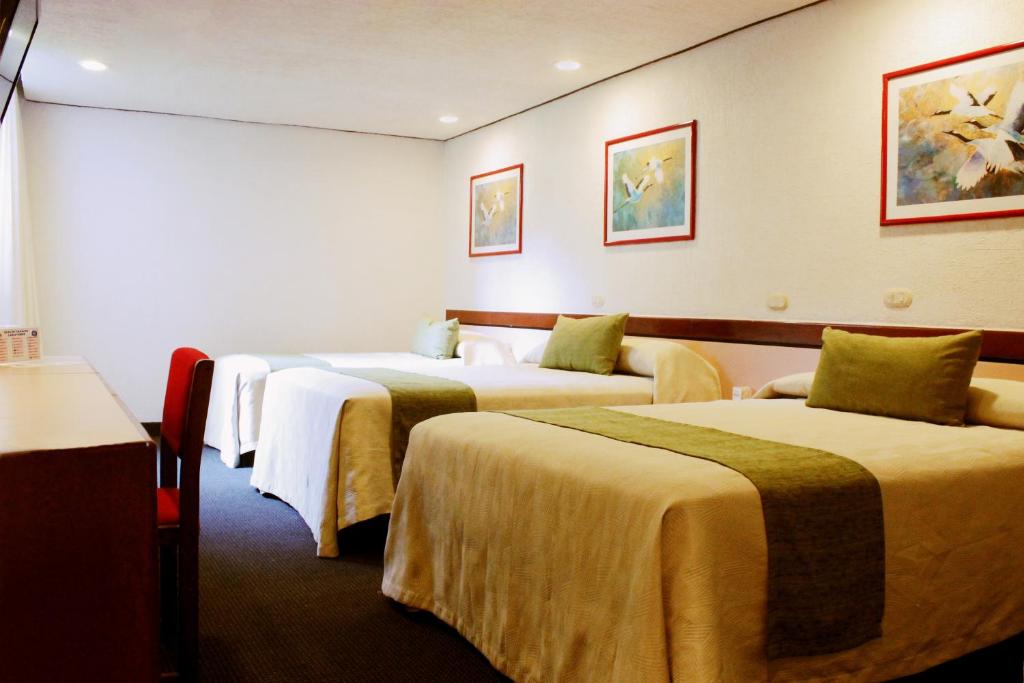 Двухместный (Двухместный номер с 2 двуспальными кроватями), Hotel Manalba