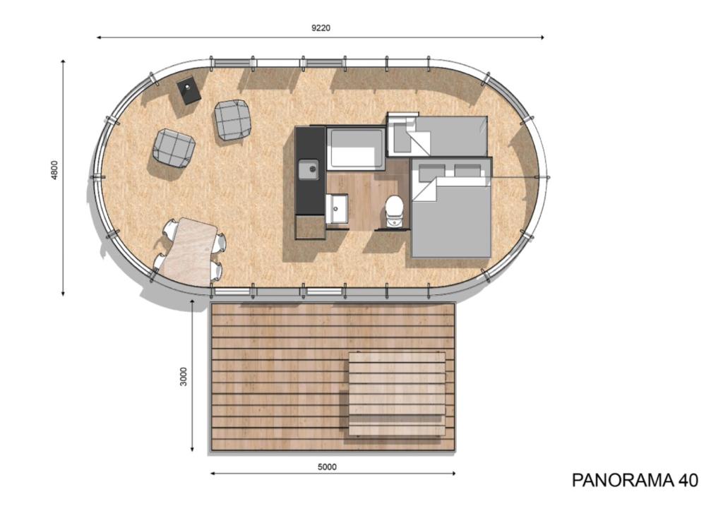 Riverdome met privé sanitair - en weids uitzicht - NIEUW 2021 photo 2