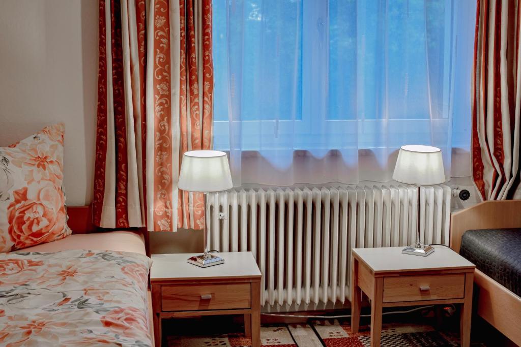 Двухместный (Двухместный номер с 2 отдельными кроватями), Gartenhotel Garni Pension B&B