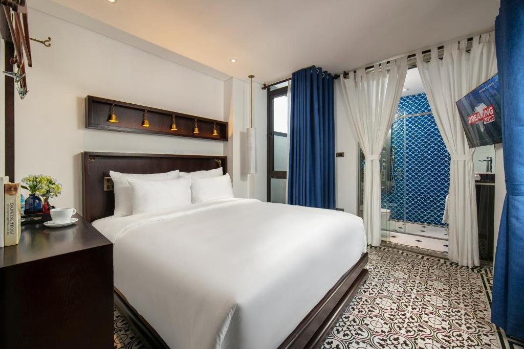 Двухместный (Двухместный номер Делюкс с 1 кроватью), Carillon Boutique Hotel