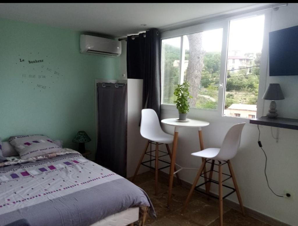 Studio d'environ 20m2, piscine, vue mer, pour 2 personnes photo 4