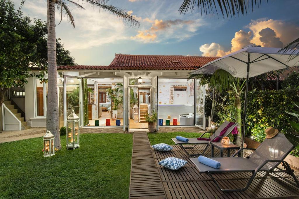 Villa Splantzia - Heated pool - Garden photo 1
