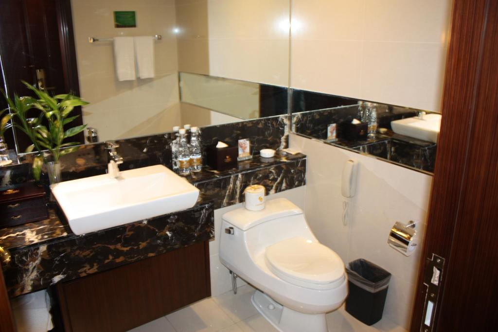 Двухместный (Двухместный номер Делюкс с 1 кроватью), WuHu XingBai JinLing Hotel