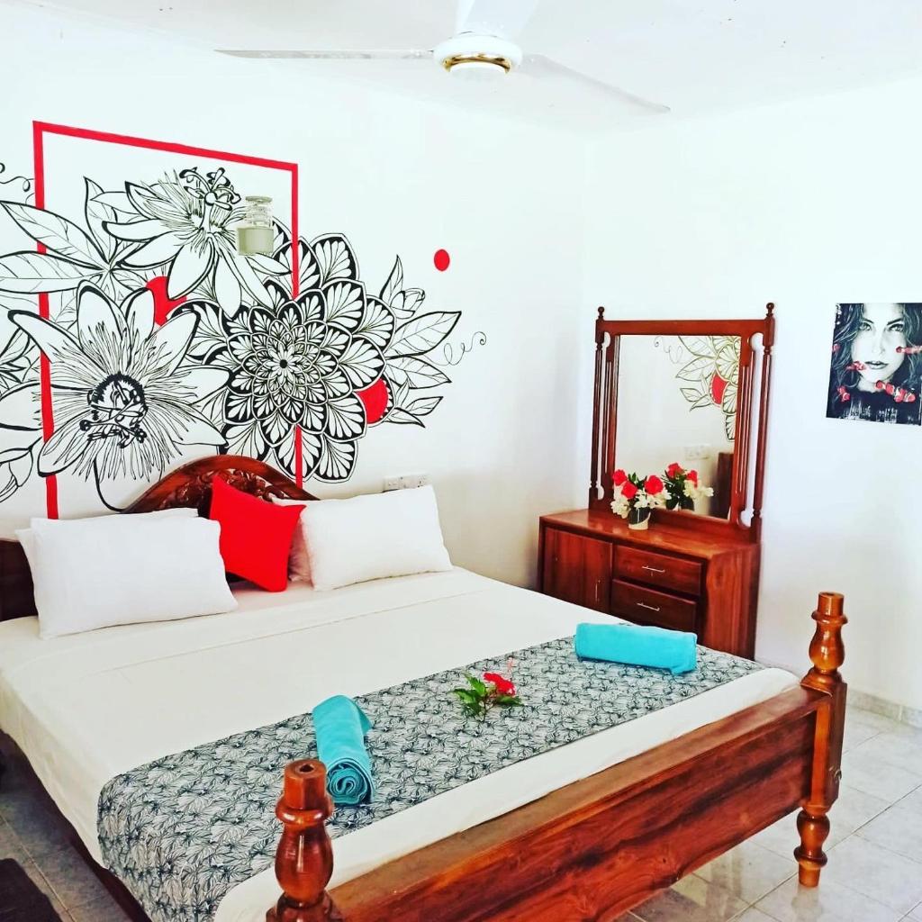 Двухместный (Двухместный номер с 1 кроватью), Singhe House Dikwella