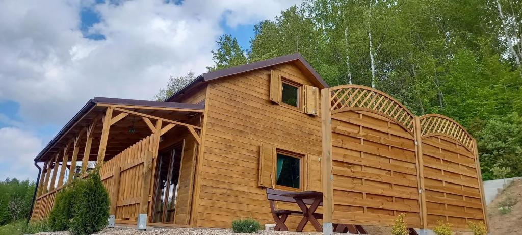 ZACISZE ,,Jastrząb'' domek na Kaszubach z balią z jacuzzi photo 3