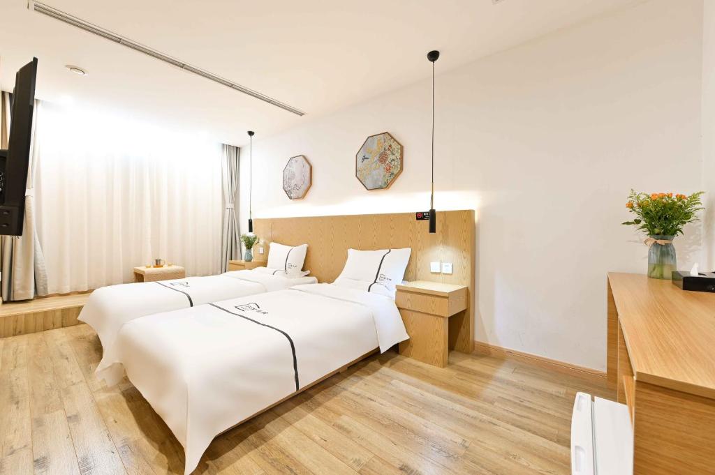 Двухместный (Li Yuan Deluxe Twin Room), Xiao Yuan Alley Courtyard Hotel
