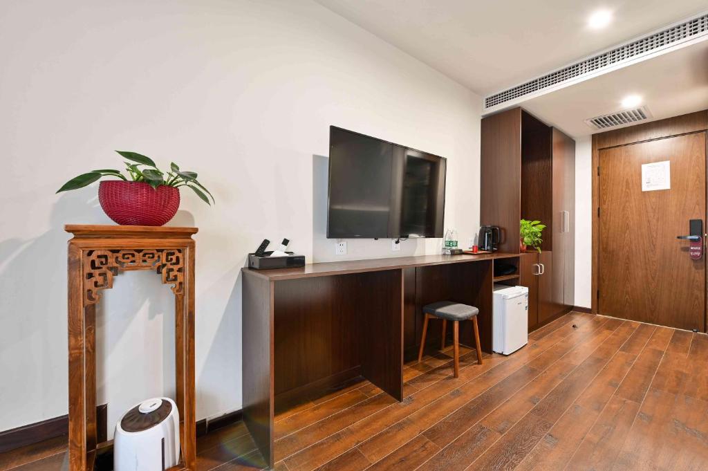 Двухместный (Skylight Double Room), Xiao Yuan Alley Courtyard Hotel