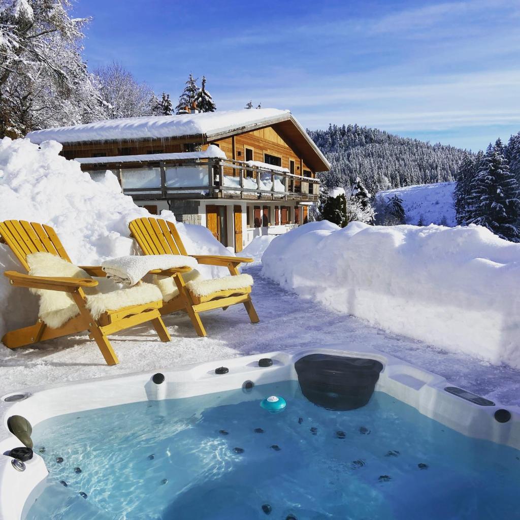 Appartement de montagne au Chalet de Snow photo 1