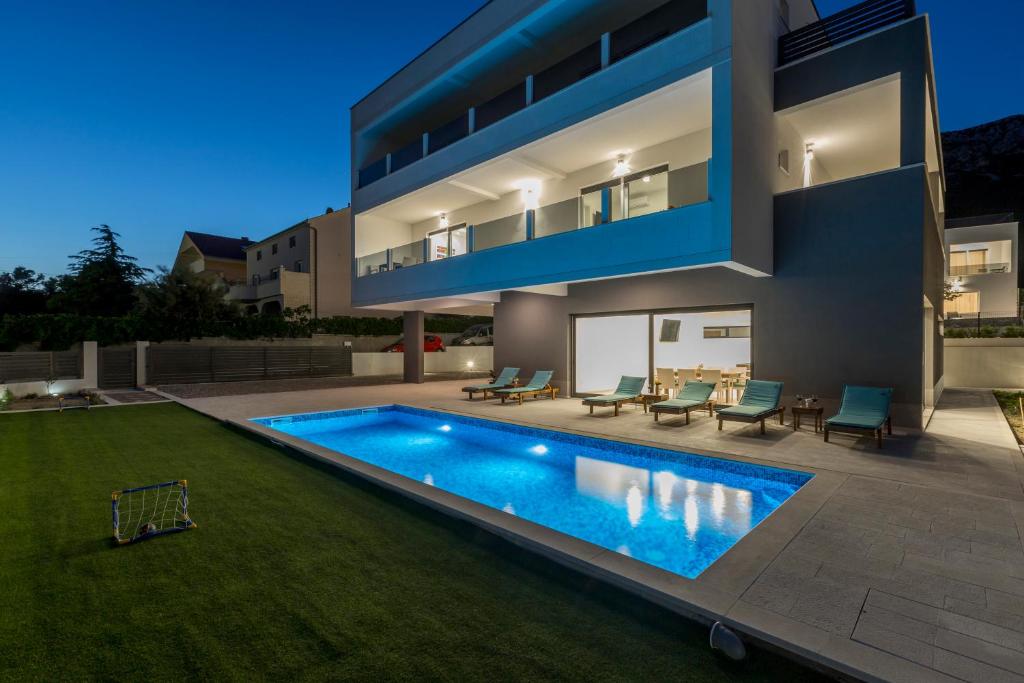 Luxury Villa La nonna Ana - heated pool, sea view, near Split photo 2