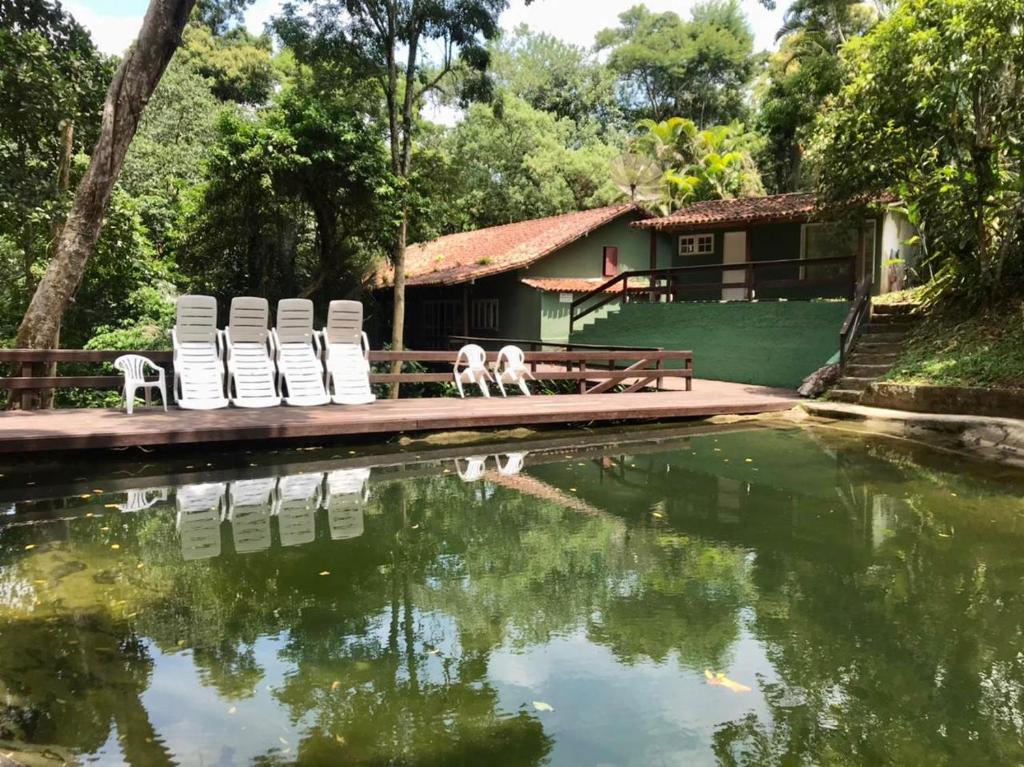 Casa da mata com piscina natural em condomínio photo 1