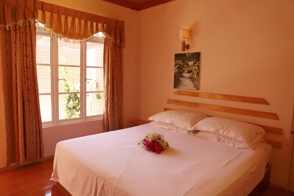 Двухместный (Двухместный номер Делюкс с 1 кроватью), New Breeze Thoddoo Inn
