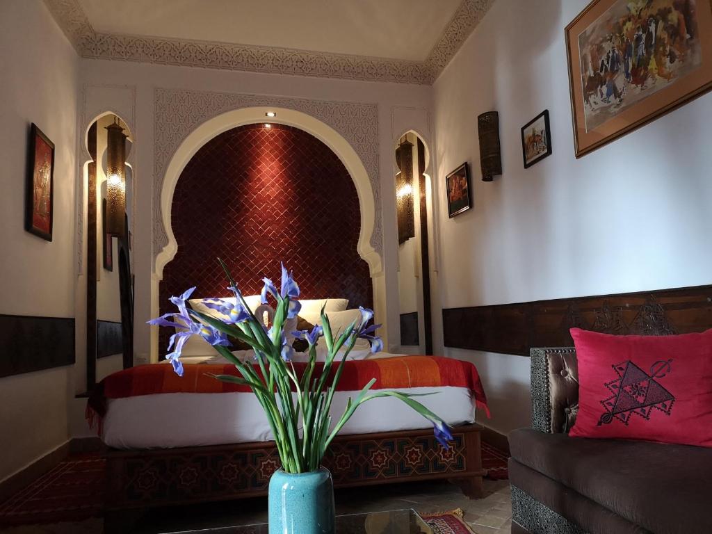 Двухместный (Двухместный номер Ayoub с 1 кроватью), Riad Charme d'Orient