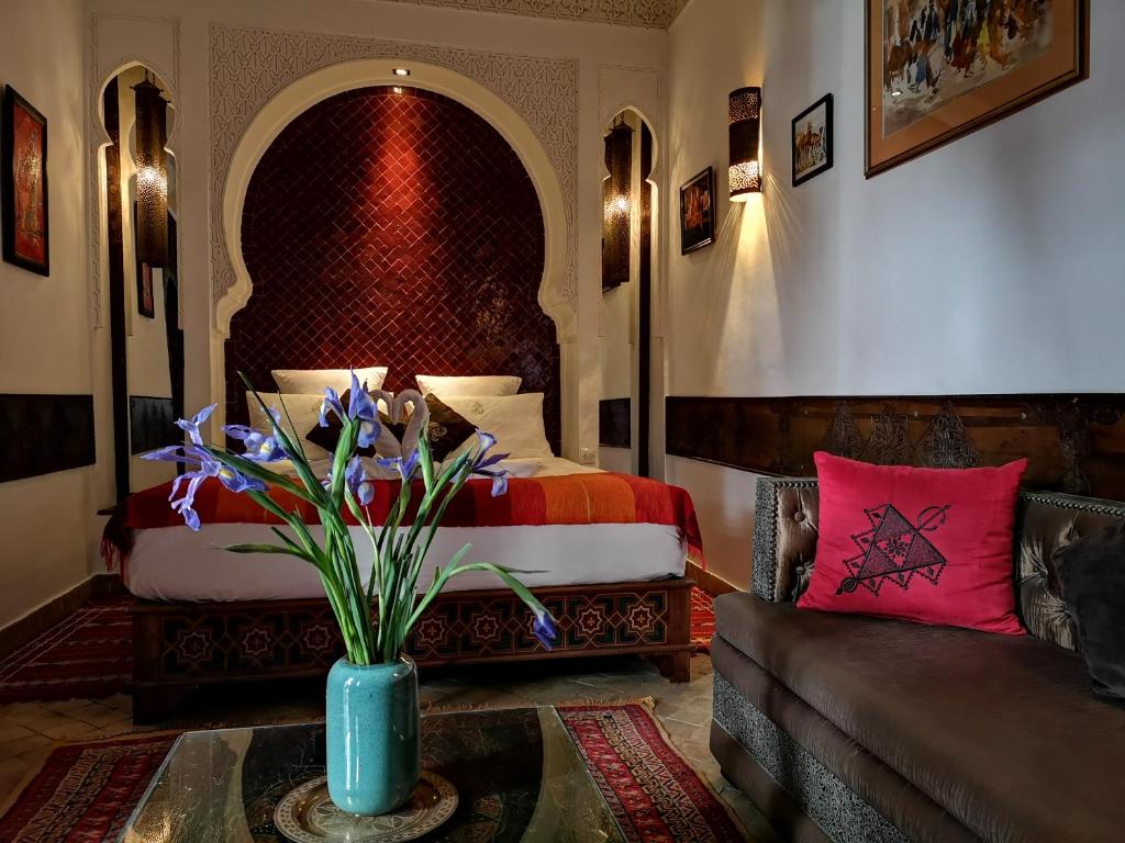 Двухместный (Двухместный номер Ayoub с 1 кроватью), Riad Charme d'Orient