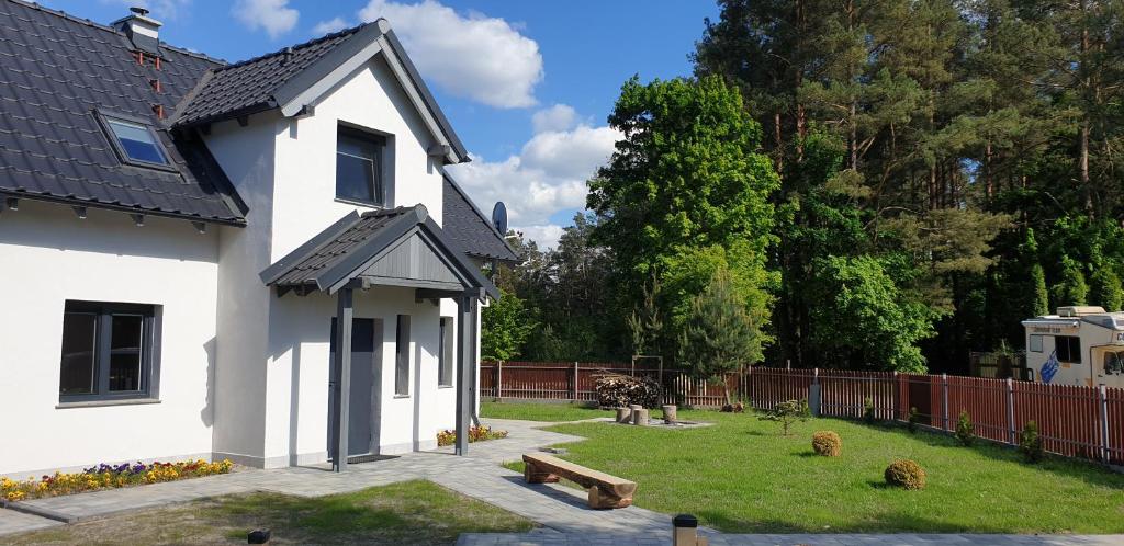 Mazury domek całoroczny przy lesie, jezioro photo 3