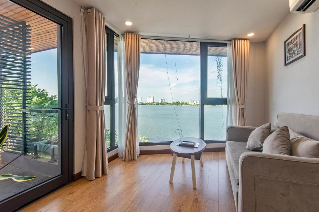 Апартаменты (Апартаменты с видом на озеро), 22Housing Moon West Lake Residence