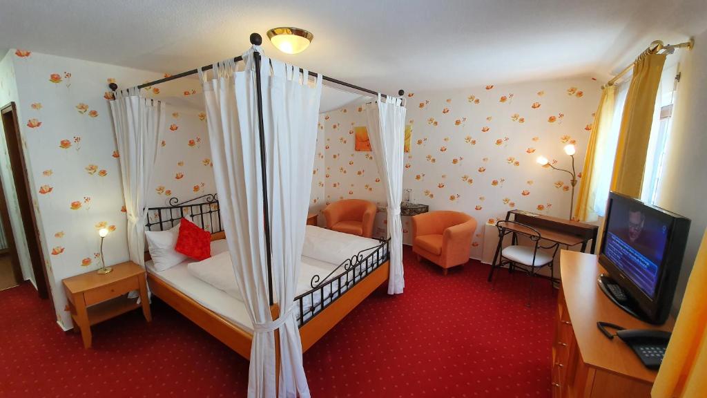 Двухместный (Двухместный номер Делюкс с 1 кроватью), Hotel Restaurant Rebstock