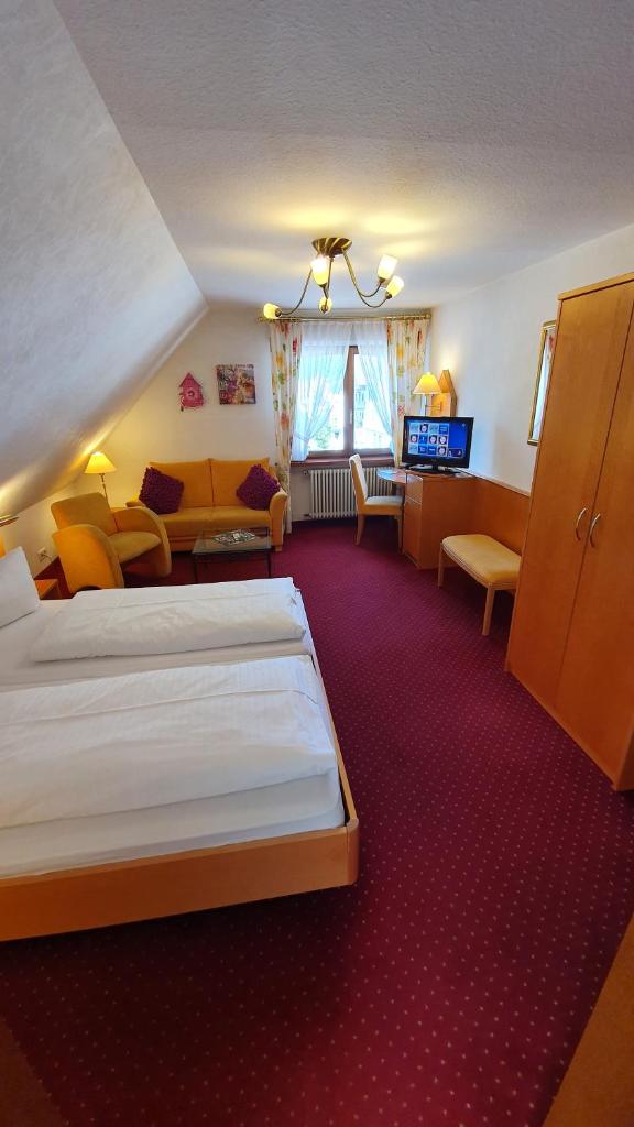 Двухместный (Двухместный номер Делюкс с 1 кроватью), Hotel Restaurant Rebstock