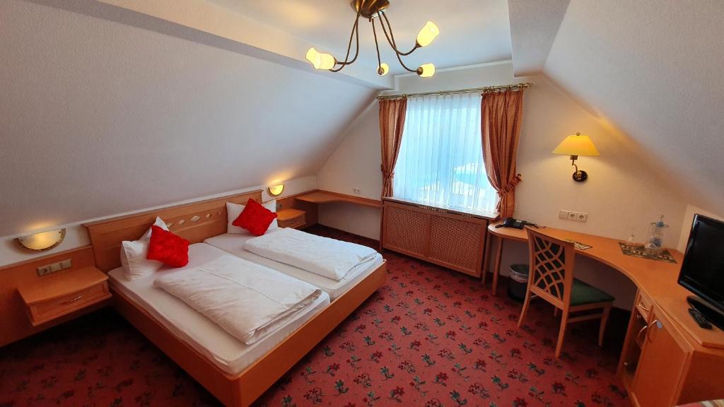 Двухместный (Двухместный номер Делюкс с 1 кроватью), Hotel Restaurant Rebstock