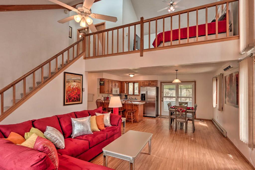 Rustic Poconos Home with Grill Steps to Beach! photo 4