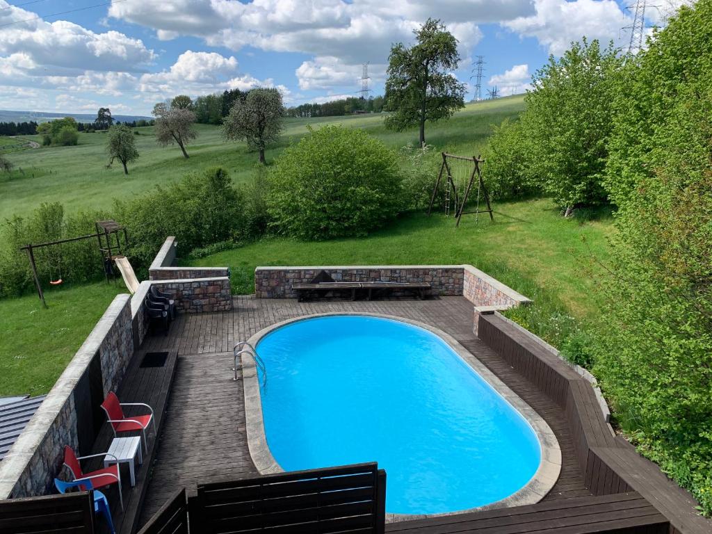 Spacious old farmhouse with top-of-the valley view photo 1