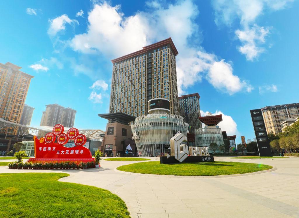 Двухместный (Двухместный номер Делюкс с 1 кроватью и душем), Xi'an Holiday Apartment