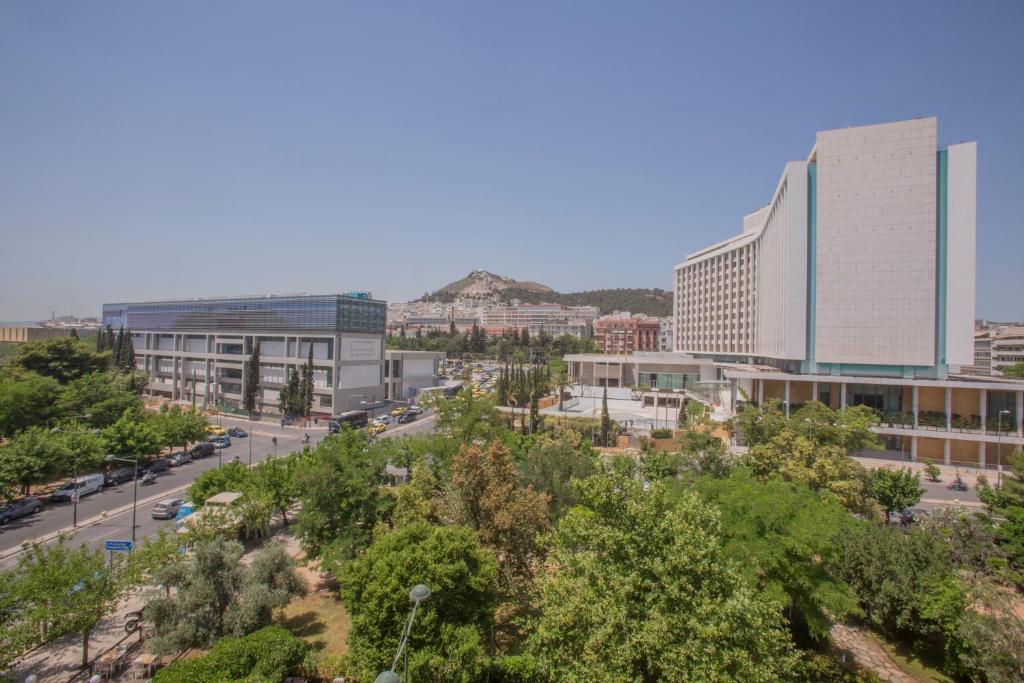Апартаменты (Люкс с 2 спальнями и террасой, вид на холм Ликавит), Delice Hotel - Family Apartments