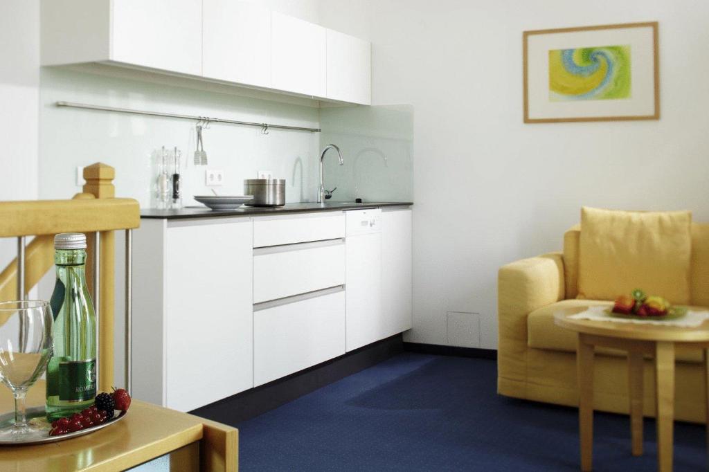 Апартаменты (Двухуровневые апартаменты (для 4 взрослых)), Apartment-Hotel Schaffenrath