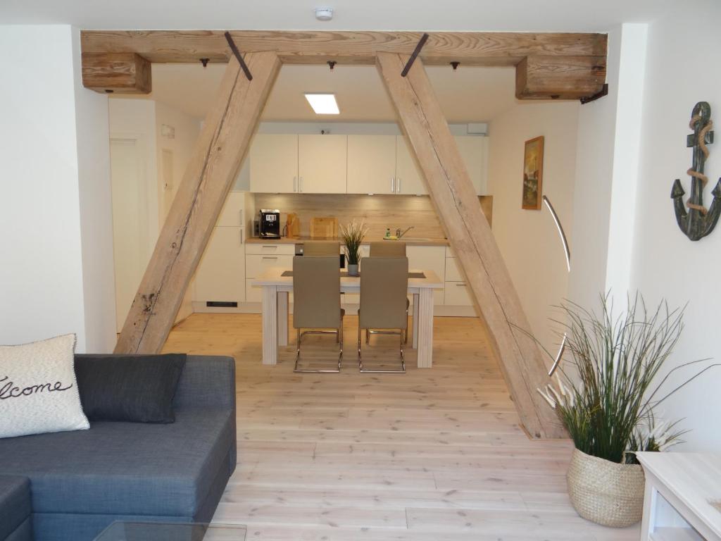 Апартаменты (Апартаменты с 1 спальней), Speicher Residenz Barth E0 App 2