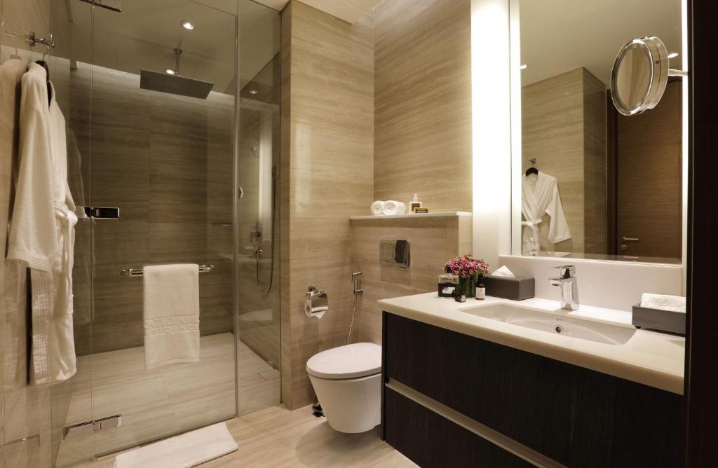 Двухместный (Улучшенный люкс с 1 спальней), Makati Diamond Residences