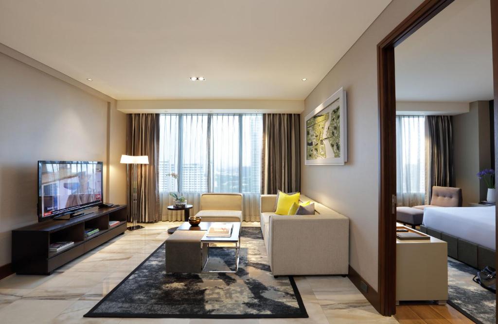 Двухместный (Люкс «Премьер» с 1 спальней), Makati Diamond Residences