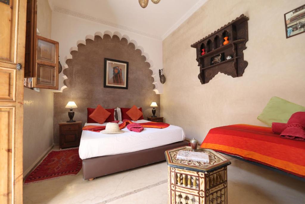 Двухместный (Улучшенный двухместный номер с 1 кроватью), Riad Sidi Mimoune