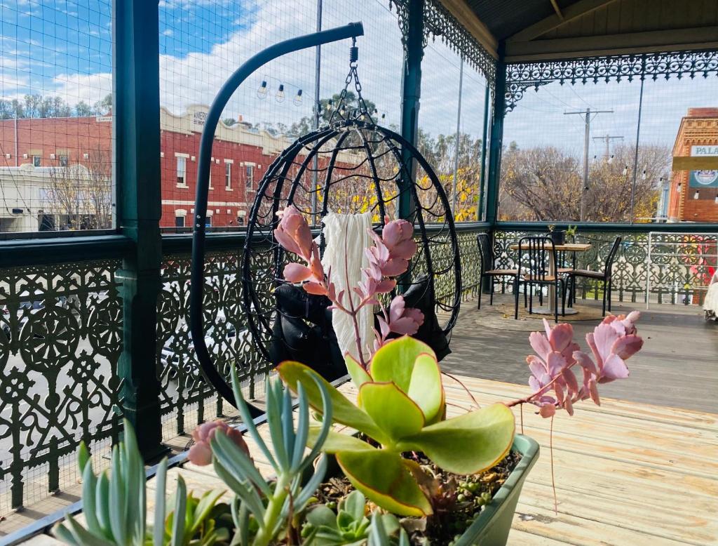 Treehouse Hideouts Balcony Apartment - Port of Echuca Townhouse