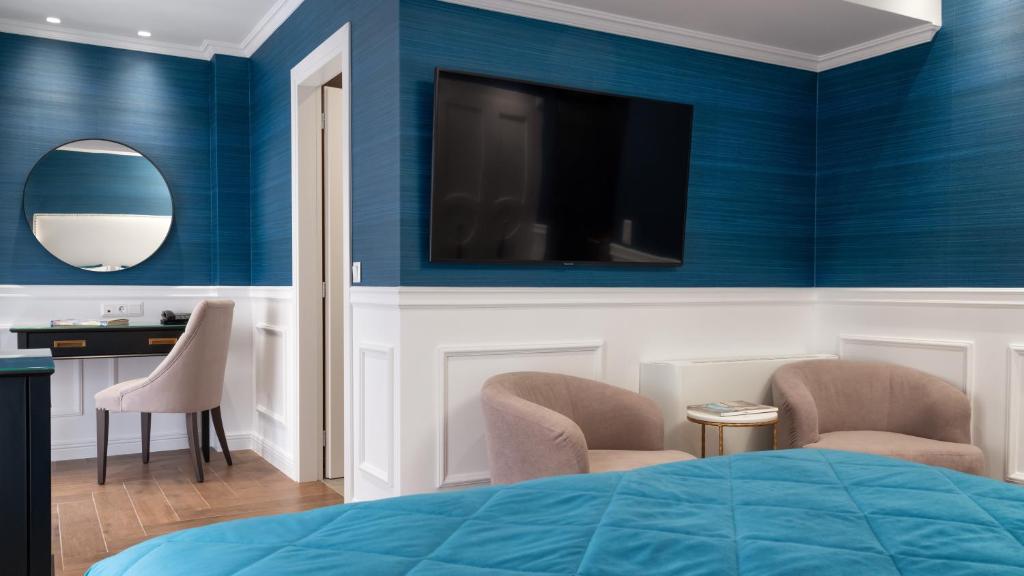 Сьюит (Люкс с сауной и балконом), Evripidou Suites