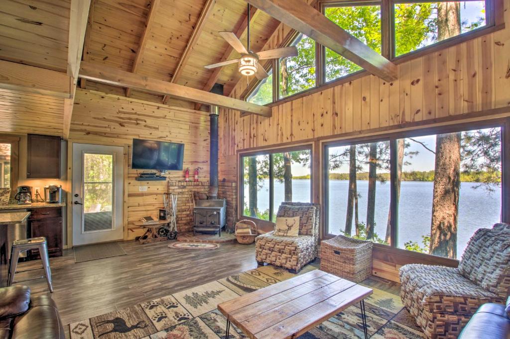 Loon Lake Lodge with Dock, Sauna and Hot Tub! photo 4
