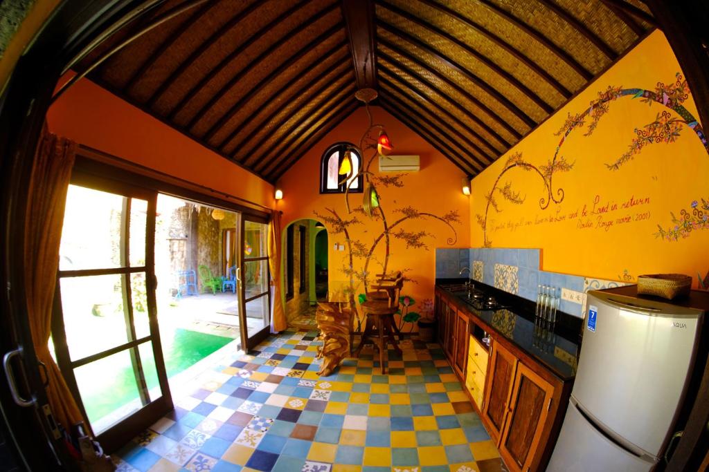 Двухместный (Двухместный номер Делюкс с 1 кроватью и балконом), Bali Bohemia Huts