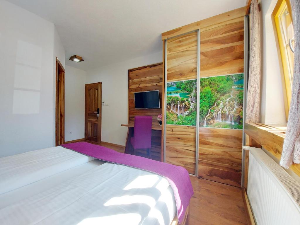 Двухместный (Двухместный номер с 1 кроватью), Plitvice Ethno House