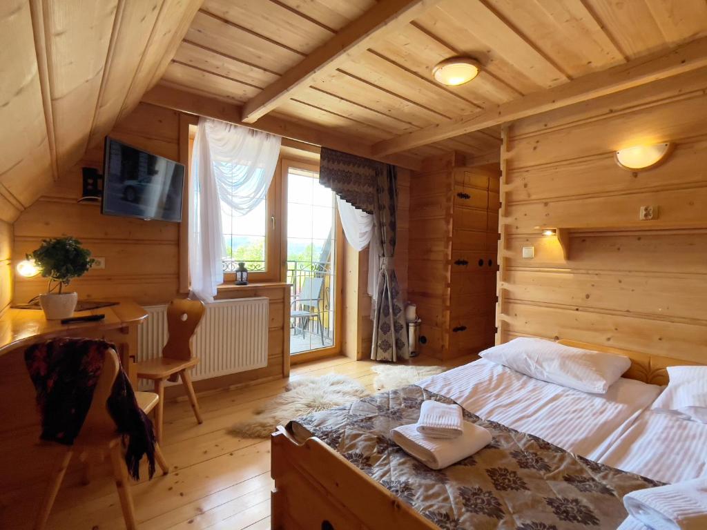 Двухместный (Двухместный номер Делюкс с 1 кроватью и балконом), Pensjonat u Ani