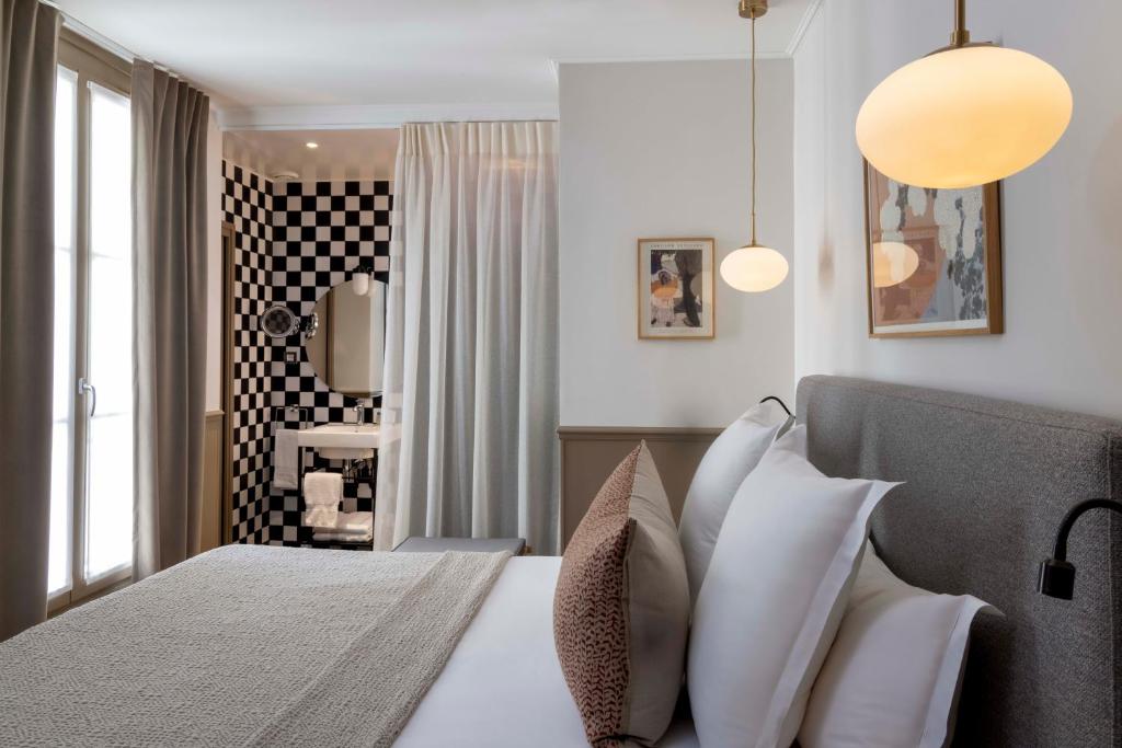 Двухместный (Двухместный номер с 1 кроватью и абонементом в сауну), Hôtel Original Paris